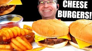 Asmr Cheeseburger Mukbang Eating Sounds