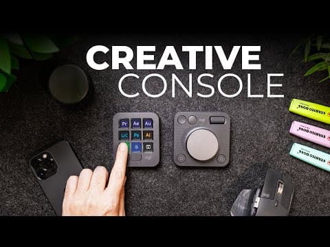 What Is The Shortest Ever Shortcut In Lightroom | Logitech Mx Creative Console