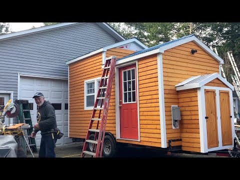 Siding Finished!  Ready To Move Inside!  Ep 32