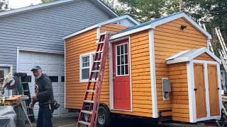 Siding Finished!  Ready To Move Inside!  Ep 32