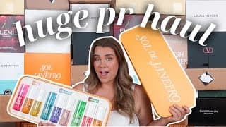 *huge* Beauty Pr Haul + Unboxing!! *summer 2025*