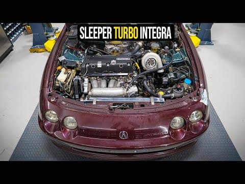 500whp Rusted Out Integra Turbo K-swap Build