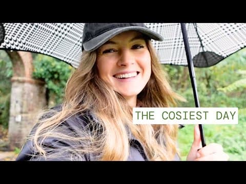 Rainy Cosy Day | Workout, Recipes, Cleaning, Creativity