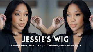 Jessie’s Wig: Bob Wig Review | Layered, Pre-cut & Customized | Curtain Bang Bob Wig