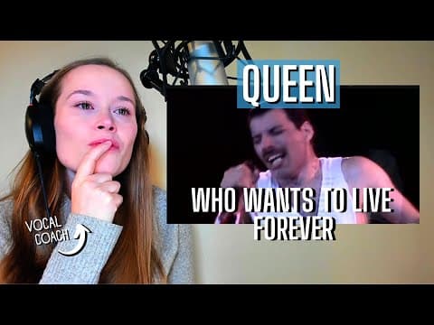 Finnish Vocal Coach Reacts: "who Wants To Live Forever" By Queen