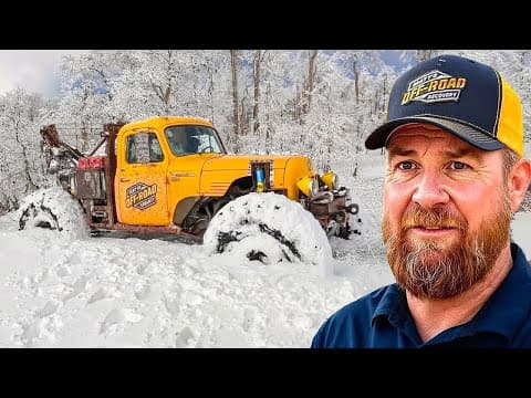 My 12,000 Pound Rig Buried In Snow... What Were You Thinking?!