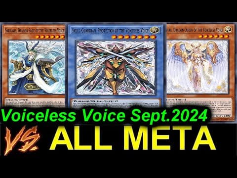 🏆 Voiceless Voice 🆚 All Meta Decks September 2024👊💪