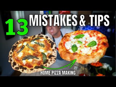 Any Pizza At Home | 13 Mistakes & Tips To Perfection