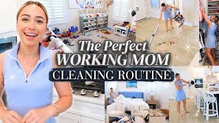 This Cleaning Routine Changed My Life! Working Mom Cleaning Routine
