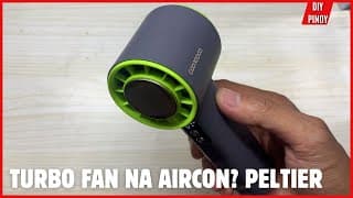 Turbo Fan Na May Aircon - Goojodoq Portable Fans