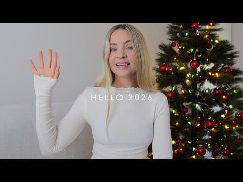 75. How To Start 2026 For A ✨t R A N S F O R M E D✨ Life (intentions, Habits, Wardrobe)