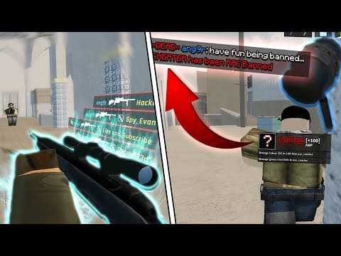 Scout Only Vs. Hacker In Counter Blox...