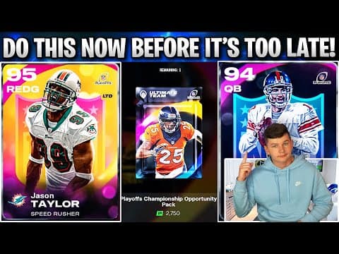 Do This Before It's Too Late! The Best Free Playoff 94 Overalls And More! Playoffs Finale!