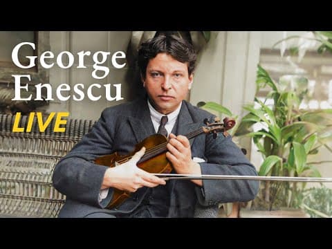 George Enescu | Beethoven Violin Sonata No.7 [live, Remastered]