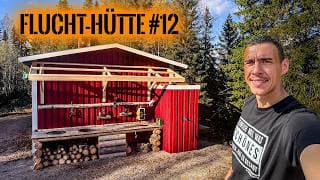 365 Tage Fluchthütte - Die Outdoor-küche Bekommt Ein Dach | Survival Mattin