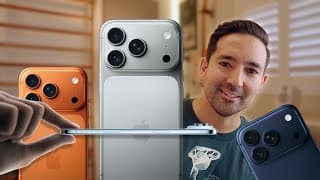 Iphone 17 Pro & Iphone Air Impressions! (they Look Incredible)