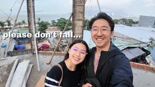No Safety In Vietnam Construction! Building A House In Da Nang