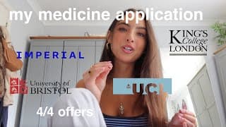 My Medicine Journey And Application Timeline | A-levels, Interviews, Ucat, Work Experience Etc