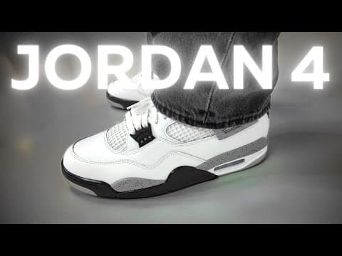 Almost Perfect… The Problem No One's Talking About: Air Jordan 4 'white Cement' Review & On Foot