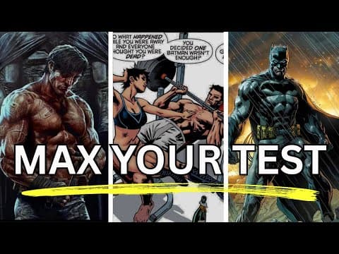 How To Optimize Your Testosterone Like Batman (with Science)