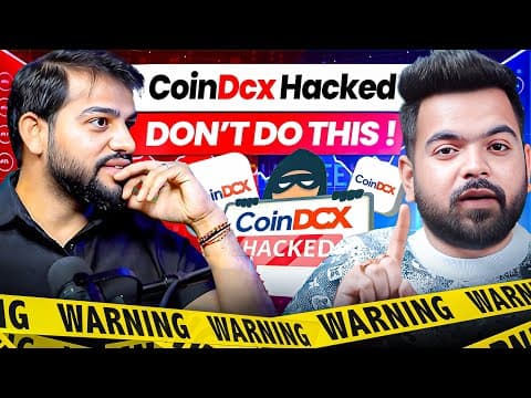 Coindcx Hacked !! What To Do Now?? | Panic 😱????