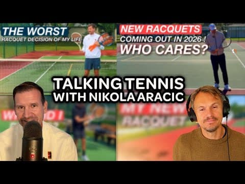 The Danger Of The Racquet Jungle (and More) With Nikola From @intuitivetennis