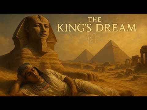 Ancient Egyptian Legend - The King's Dream - Full Audiobook, Mythology, Myth, Story With Text, Music