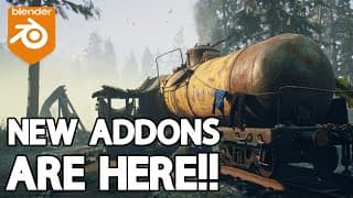 New Blender Addons Have Been Released