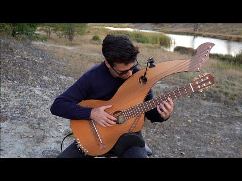 Time (hans Zimmer) - Ambient Harp Guitar (meditative Version)