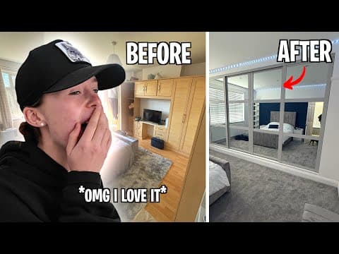 Building My Daughters Dream Room!  *extreme Room Transformation*