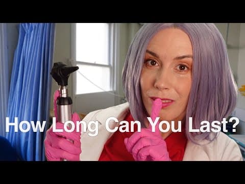 Otoscope Endurance Test: Phase 4 | 1 Hour Realistic Asmr Ear Exam