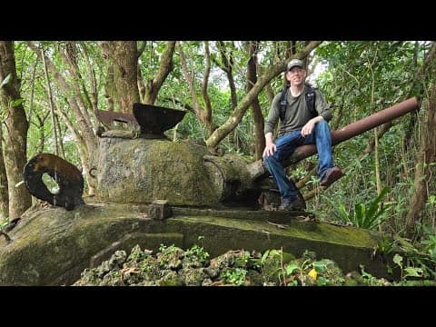 6 Days in Palau - Searching Jungle for WWII Battlefields, Fishing, Kayaking & Snorkeling