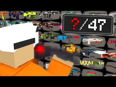 I Tried Collecting Every Gun In Unturned Vanilla Survival (part 1)