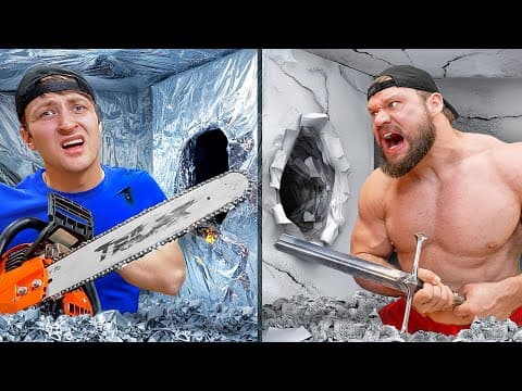 100 Layers of Aluminum Foil vs 100 Layers of Paper