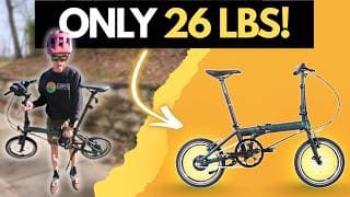 The Lightest Folding Ebike I've Ever Tested! (26 Lbs) | Dahon K-feather Review
