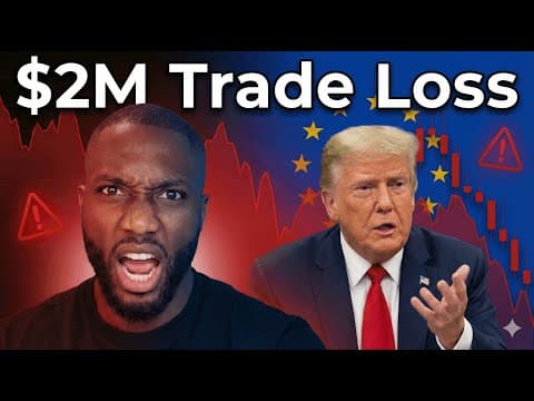 Lost $2 Million In 24h Because Of Trump | $2m Trade Loss - Crypto Hustle