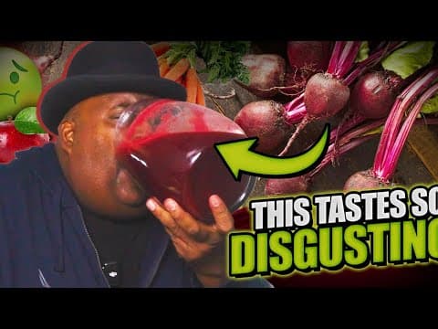 It Tastes Like Dirt! | Gallon-sized Apple Beet & Carrot Chug