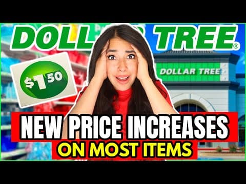 Dollar Tree Raising Prices To $1.50! (this Is A Disaster!)