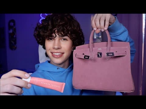 Asmr- What's In My Bag 👛(whisper Ramble)