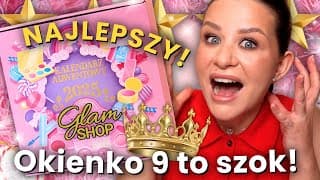 Otworzyłam Kalendarz Glamshop! Najlepszy Kalendarz Adwentowy 2025! Okienko 9 To Hit!!! Dusia