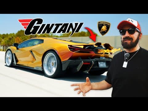 The Loudest Lamborghini Revuelto Exhaust - My Gintani Revuelto!