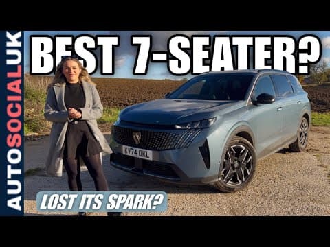 Peugeot 5008 Review (2025) – Hybrid Family Suv 7-seat Favourite  | Auto Social Uk