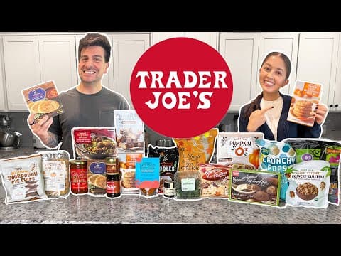 Trying New Fall Trader Joe's Products (taste Test)