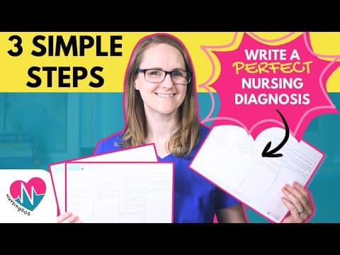 How To Write A Nursing Diagnosis In 3 Simple Steps