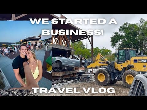 We Started A Business! (behind The Scenes Of Owning A Business) + Travel Vlog!