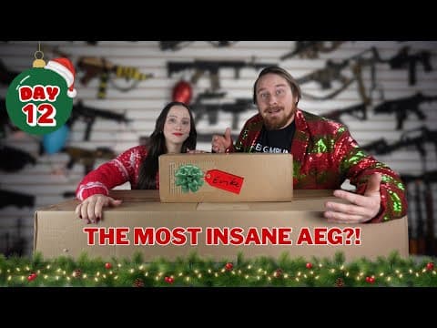 We Got A Custom Airsoft Mystery Box From Evike! (12 Days Of Airsoft - Day 12)