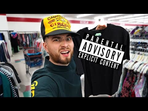 The Wildest T-shirt I've Found At The Thrift!