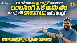 Camping At Lammasingi Andhra's Kashmir  || Lambasingi Snow Vewpoint || Telugu Travel Vlogger