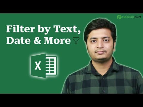 Filtering Data In Excel Like A Pro! 🔍 | Text, Numbers, Dates + Advanced Filter Tricks!