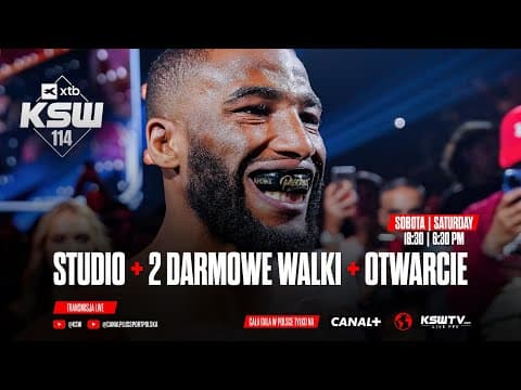 Studio + Dwie Darmowe Walki + Otwarcie Gali Xtb Ksw 114 W Radomiu